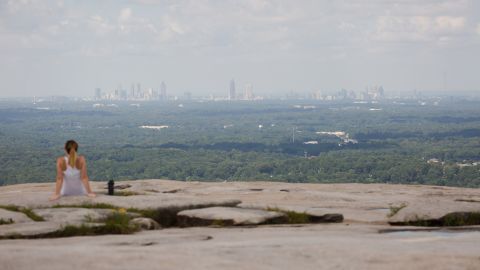 Amber Goldman said she comes to Stone Mountain Park once or twice a week.