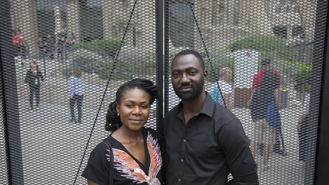 Freda Taah and Mathew Asuo-Asabere were visiting Barcelona from Sydney and attended the memorial mass.