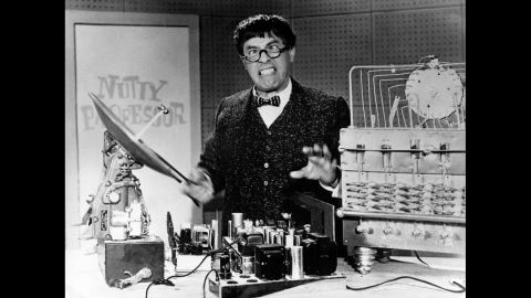 Lewis stars in "The Nutty Professor" in 1963. Lewis also directed the film.