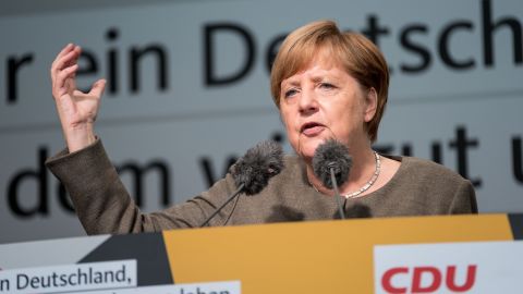 German Chancellor Angela Merkel has been accused of "sleepwalking" through the campaign.