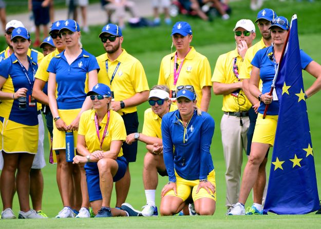 Team Europe managed to square Sunday's singles matches -- 6-6. The damage was done during the fourballs on Friday and Saturday which they lost 1-7 overall. 