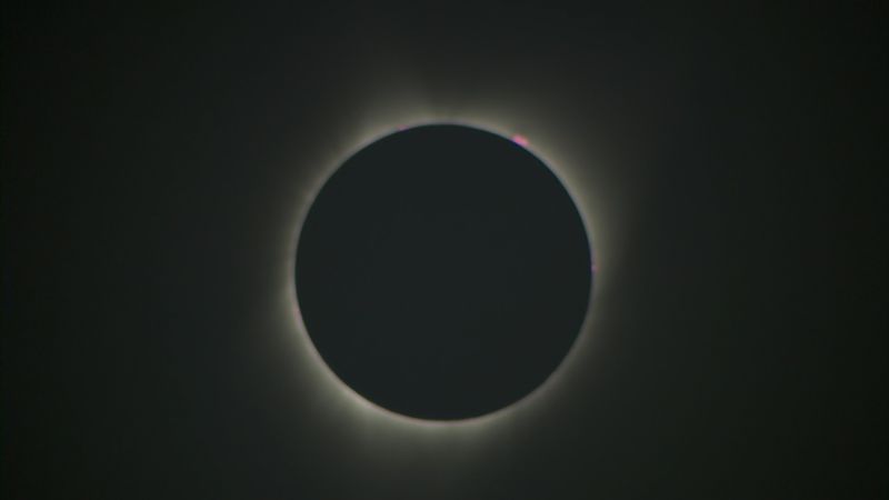 First moment of totality