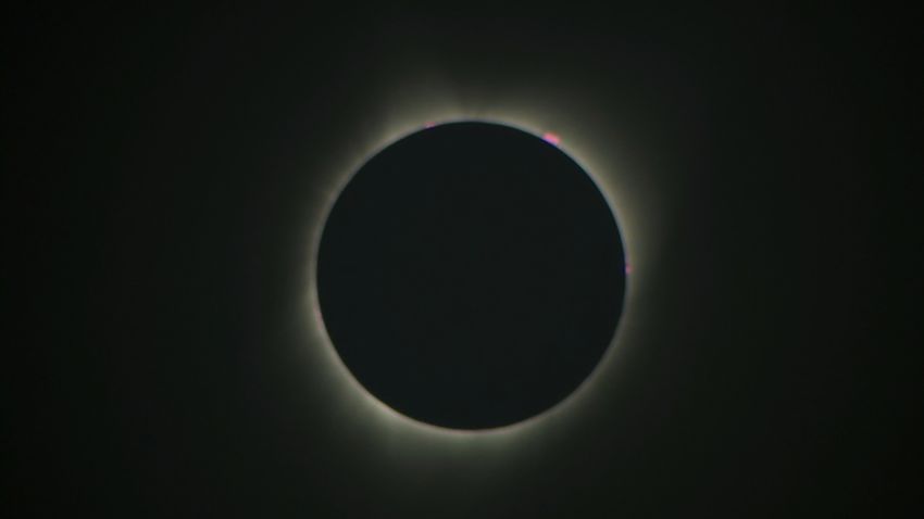 first moment of totality