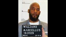 This February 2014 photo provided by the Missouri Department of Corrections shows death row inmate Marcellus Williams. Attorneys for Williams are asking the Missouri Supreme Court and Gov. Eric Greitens to halt his scheduled execution citing DNA evidence that they say exonerates him. Williams is scheduled to die by injection Aug. 22, 2017, for fatally stabbing former St. Louis Post-Dispatch reporter Lisha Gayle during a robbery at her University City home in 1998. 