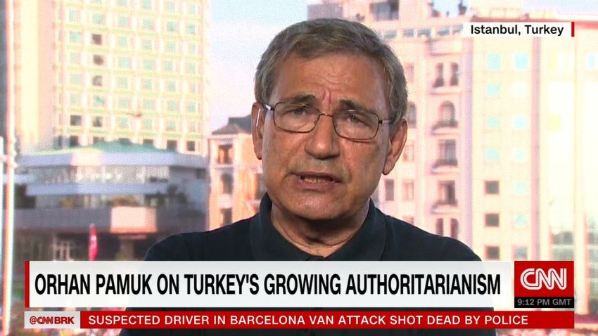 Orhan Pamuk Amanpour itnerview