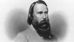 circa 1850:  James Longstreet (1821-1904). American soldier, served in the Mexican War but resigned to join the Confederate Army, at Gettysburg, surrendered with Lee to General Grant at Appomattox Court House, U.S. minister to Turkey, U.S. marshal.  Original Artwork: Engraved by A.H. Ritchie.  (Photo by Hulton Archive/Getty Images)
