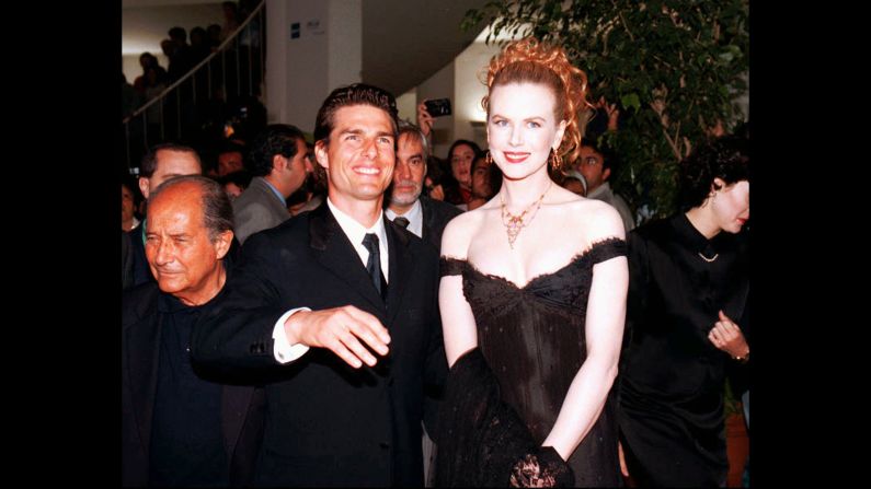 Tom Cruise and Nicole Kidman at the opening gala for Jane Campion's movie "The Portrait of a Lady," in which Kidman played the lead role.