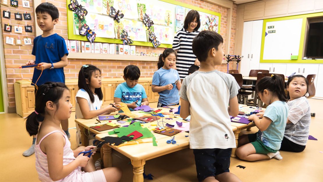 The village has a well-resourced village school attracts students from outside the DMZ.