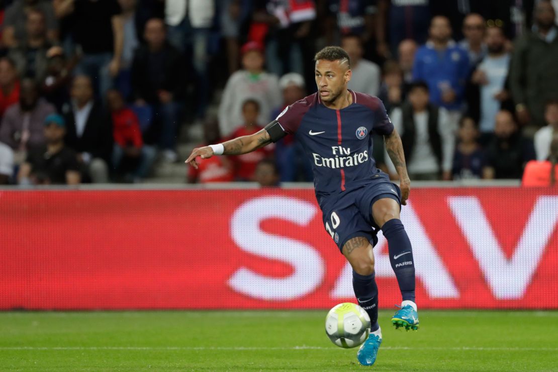 Neymar moved from Barcelona to PSG in the summer for $263m