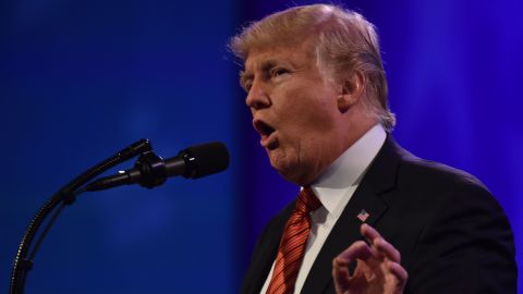 President Donald Trump speaks to the American Legion national convention on August 23, 2017 in Reno, Nevada.