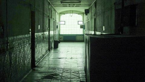 The hallway to the cell where X5 is serving out his 8-year sentence in Ukraine.