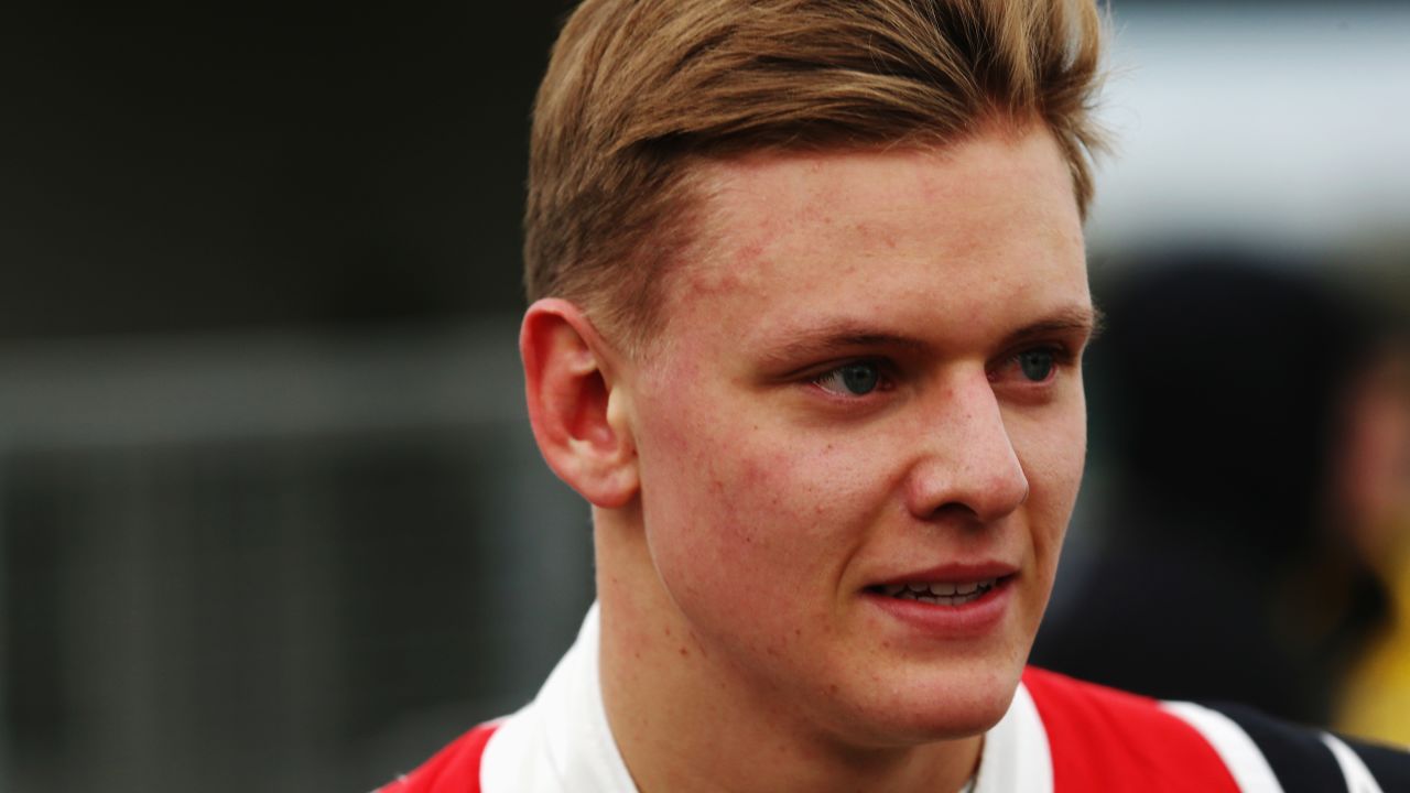 Mick Schumacher prepares to drive during qualifying for the European Formula 3 Series at Silverstone in April.