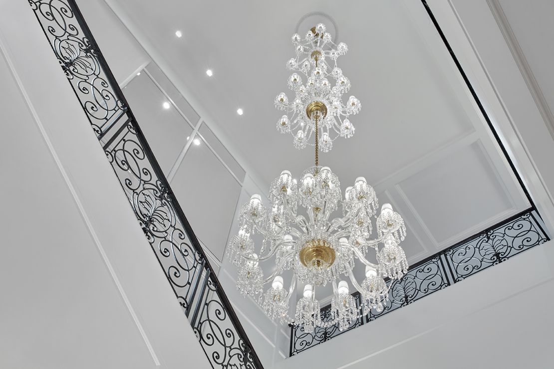 Ralph Lauren Home's chandelier.
