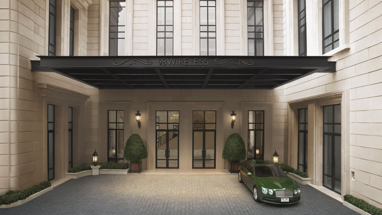 All residents get access to a Bentley limousine service.