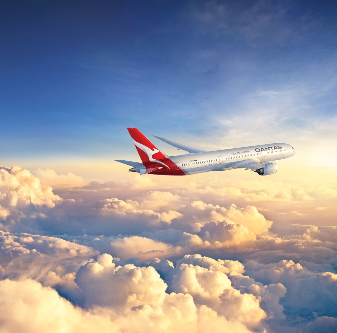 The Qantas logo is known as "The Flying Kangaroo."