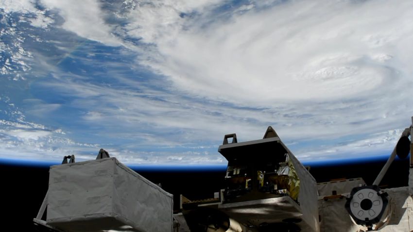 hurricane harvey space station 3