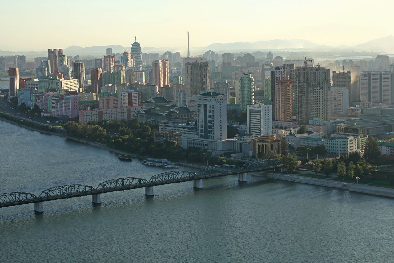 <strong>City tour: </strong>Pyongyang is home to more than 2 million people. Many travelers find it surprisingly modern -- though foreigners are limited to government-approved sites.