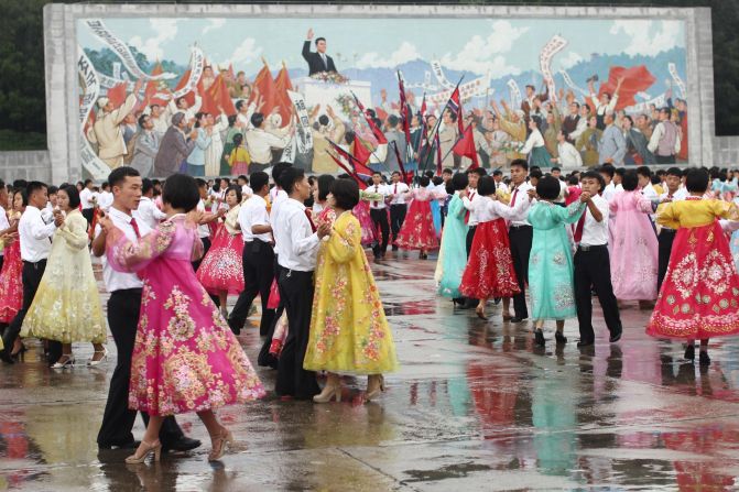 <strong>Loosen up:</strong> One of North Korea's most experienced tour operators, <a href="https://koryogroup.com/" target="_blank" target="_blank">Koryo Tours</a>' general manager Simon Cockerell tells CNN that it's easiest to interact with local North Koreans at bars and at festivals, when they are feeling relaxed.  