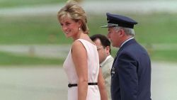 BUENOS AIRES, ARGENTINA - NOVEMBER 26: Princess Of Wales At Buenos Aires Airport, Argentina. (Photo by Tim Graham/Getty Images)