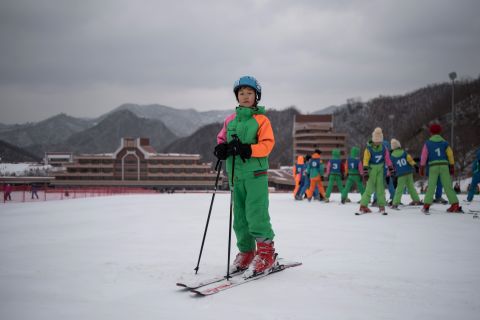 <strong>Hit the slopes: </strong>North Korea opened the Masikryong Ski Resort, near southeastern Wonsan in 2013. 
