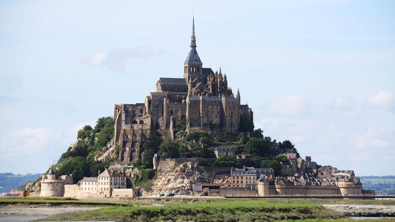 <strong>Mont-Saint-Michel, France: </strong>Perhaps Europe's most famous hilltop village, this Brittany landmark has been home to a monastery since the 8th century.