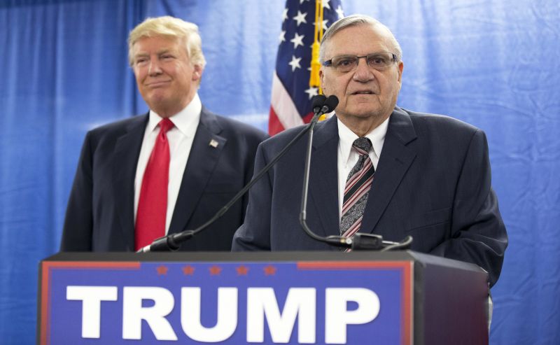 Trump Defends Arpaio Pardon Says Timing Was Intended Cnn Politics 