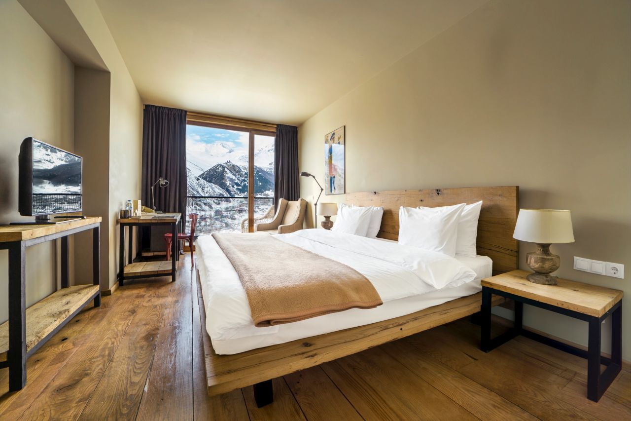 <strong>Rest and relaxation</strong>: The hotel prizes wellness and relaxation as much as it encourages hiking the mountainous surroundings.