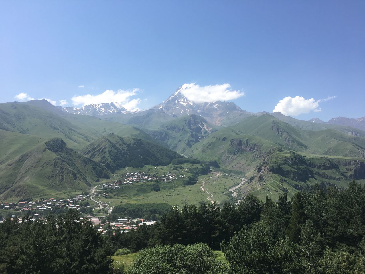 <strong>Climb every mountain: </strong>The third highest peak is the spectacular Mount Kazbek -- located on the border between Russia and Georgia, in the Caucasus Mountains.