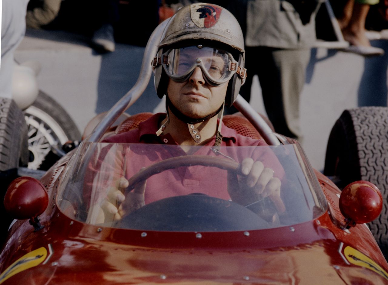 Von Trips of Germany, pictured here ahead of the 1961 Italian Grand Prix, raced 27 times, winning two grands prix before tragedy struck at Monza.