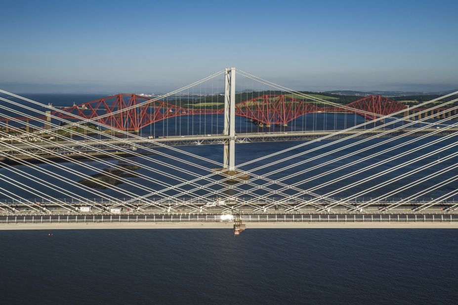 It has taken 10 years to build Scotland's newest bridge the Queensferry Crossing. It's the biggest infrastructure project the country has seen for an entire generation.