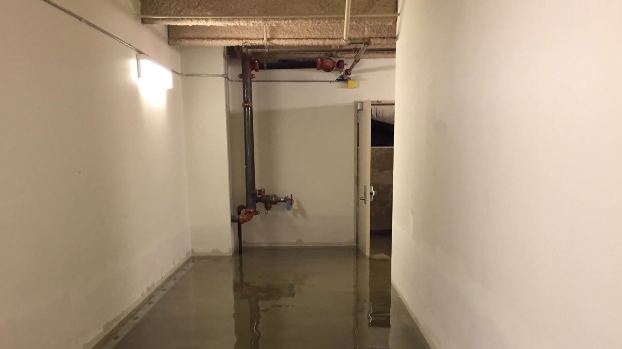 Lakewood Church spokesman Donald Iloff says the water has already receded.
