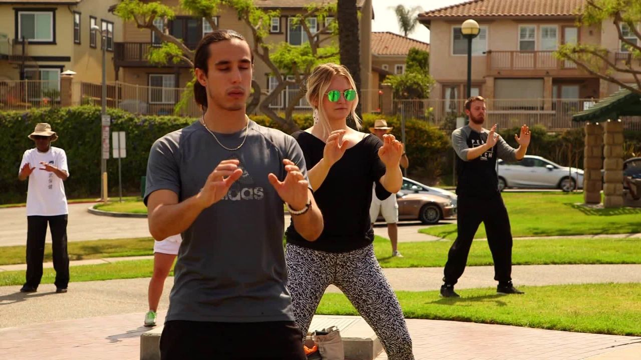 Millennials are taking up tai chi to reduce stress and become more "grounded."