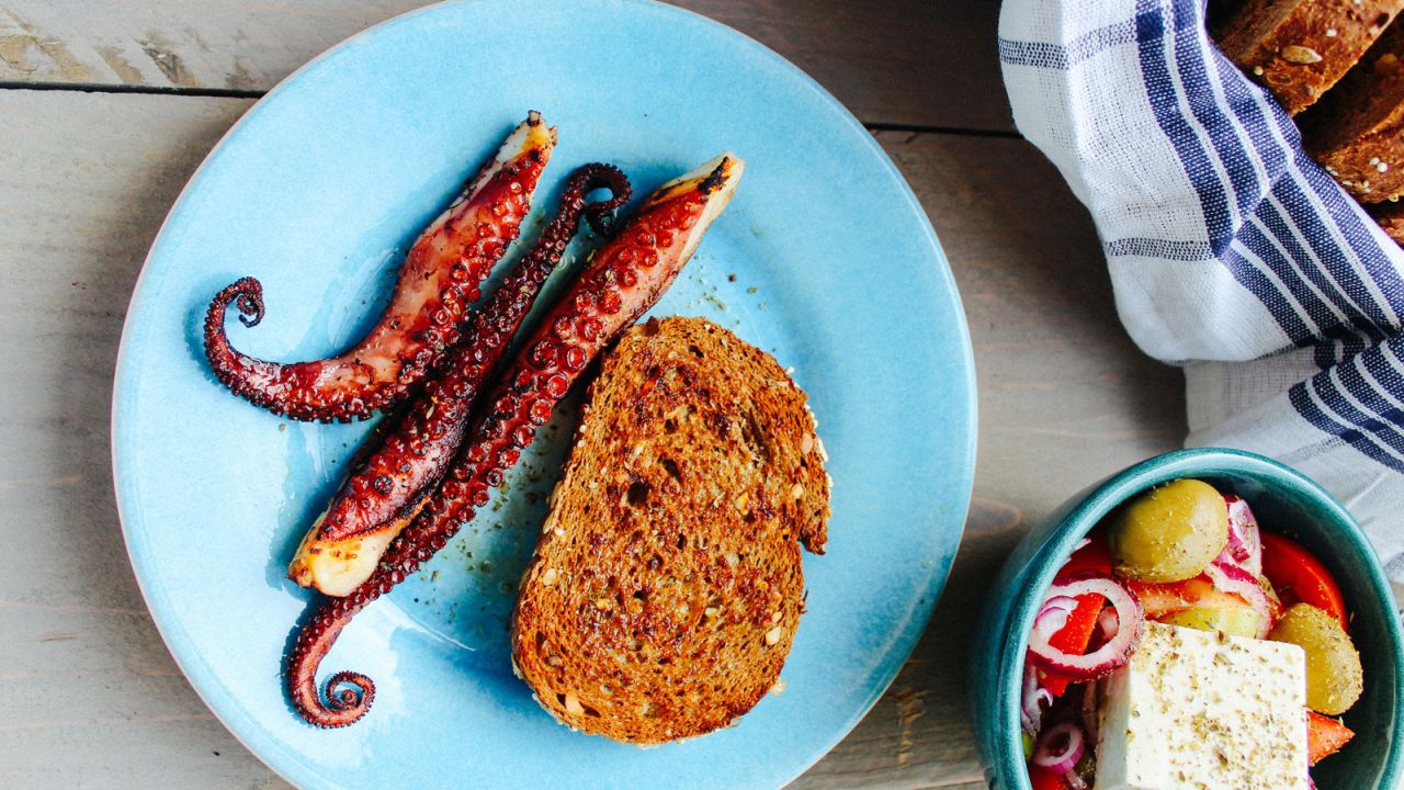 My Little Expat Kitchen is run by Magdalini Zografou -- a "Greek girl cooking in her little expat kitchen in the Netherlands."