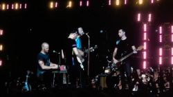 coldplay performs new song for houston