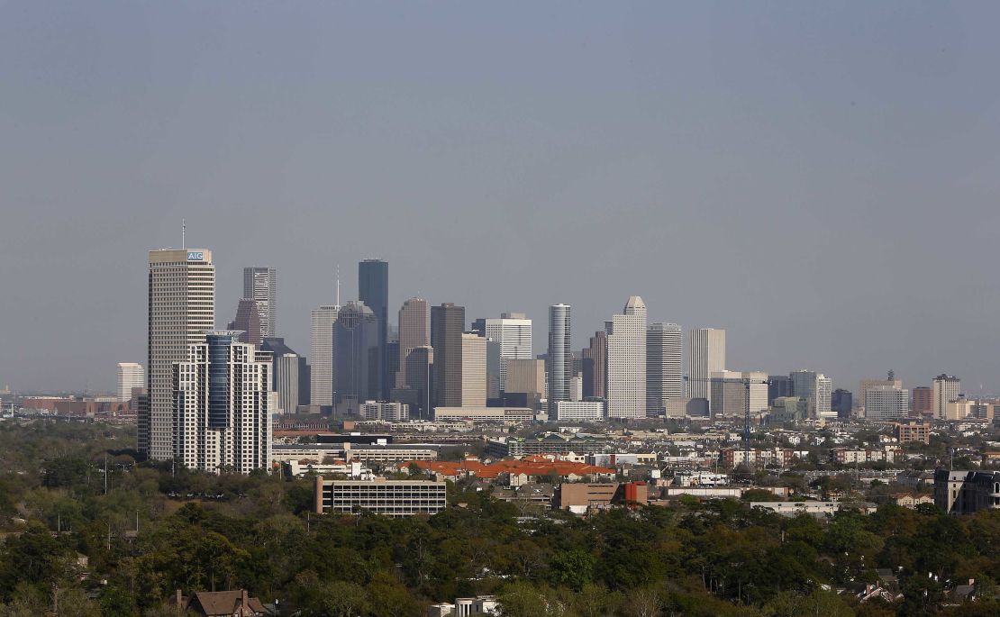 Houston's skyline in 2013. The city has seen a building boom in recent years. 