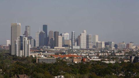 Houston's skyline in 2013. The city has seen a building boom in recent years. 