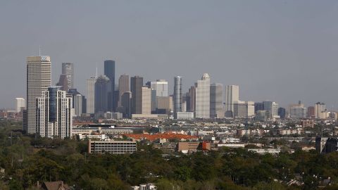 Houston's skyline in 2013. The city has seen a building boom in recent years.