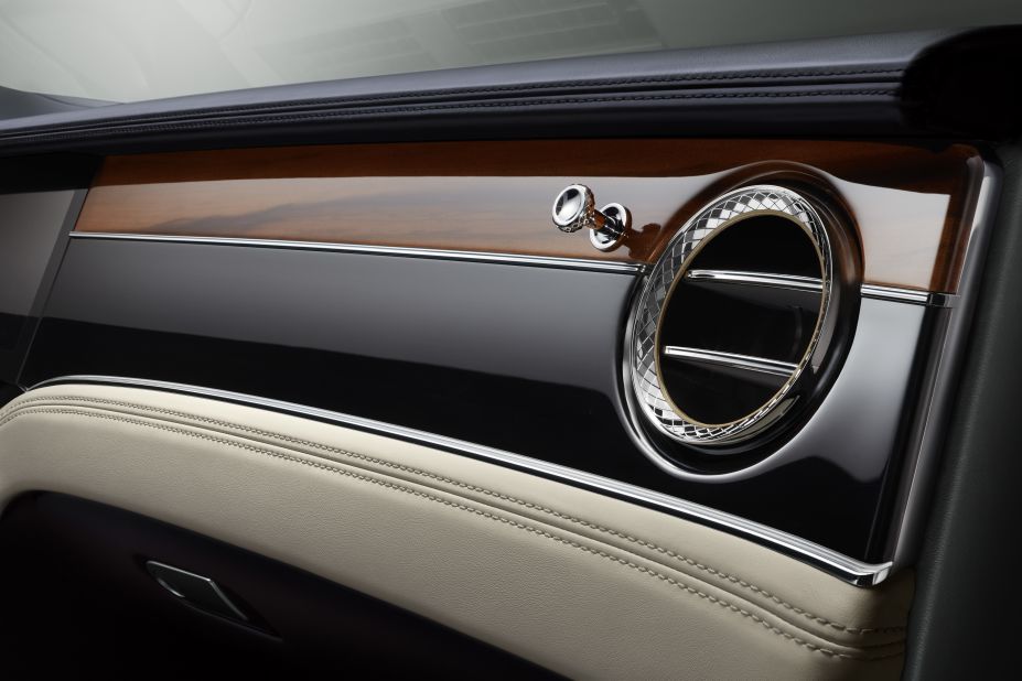 Bentley is offering two-tone dashboard finishes for the first time on the Continental. Personalization is becoming more important to buyers in the luxury market. 
