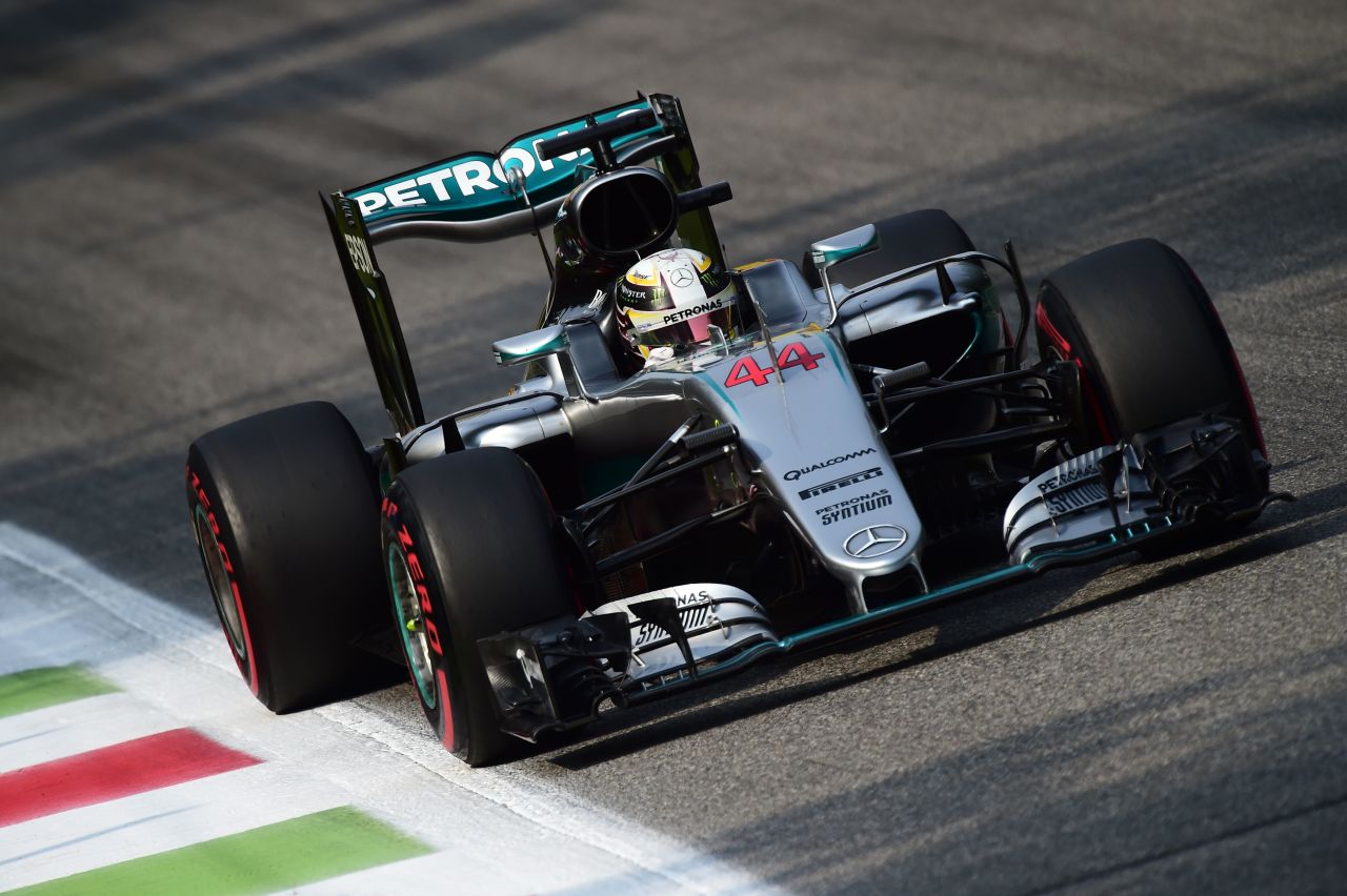 Mercedes driver Lewis Hamilton has also won three times at Monza -- in 2012, 2014 and 2015.