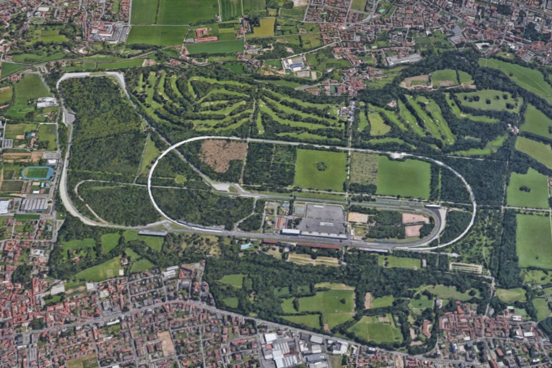 The Autodromo Nazionale Monza, north of Milan is once of F1's most famous race tracks  
