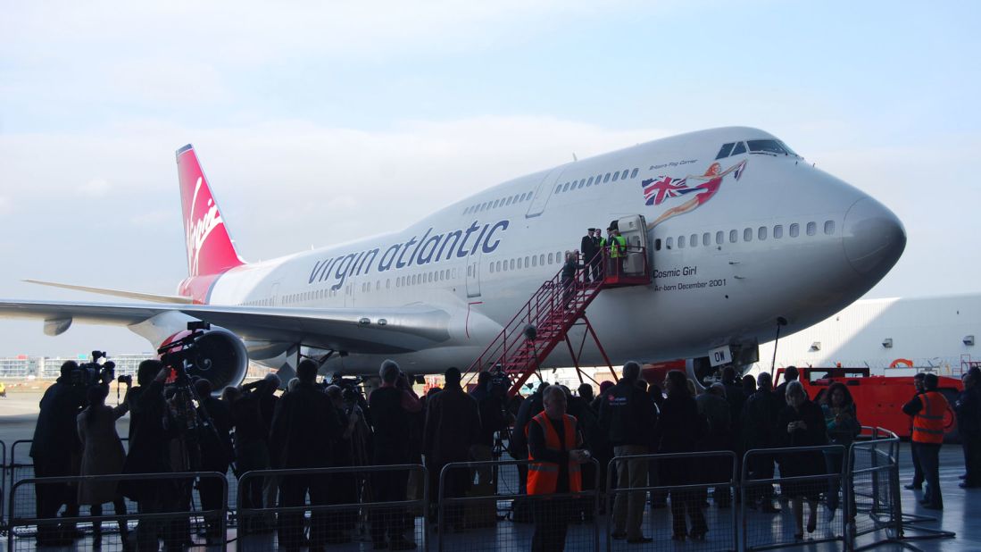 <strong>Biofuel flight: </strong>Virgin Atlantic used a 747-400 to conduct the first commercial flight using sustainable biofuels in 2008. The flight from London Heathrow to Amsterdam used a mix of babassu and coconut oils blended with kerosene-based jet fuel.