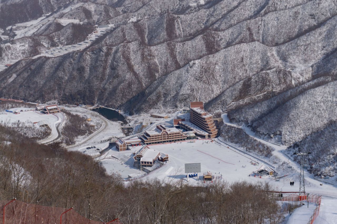 <strong>Masikryong: </strong>Work began on Masikryong Ski Resort, the only one in North Korea, after Pyeongchang in South Korea was awarded the 2018 winter Olympics.