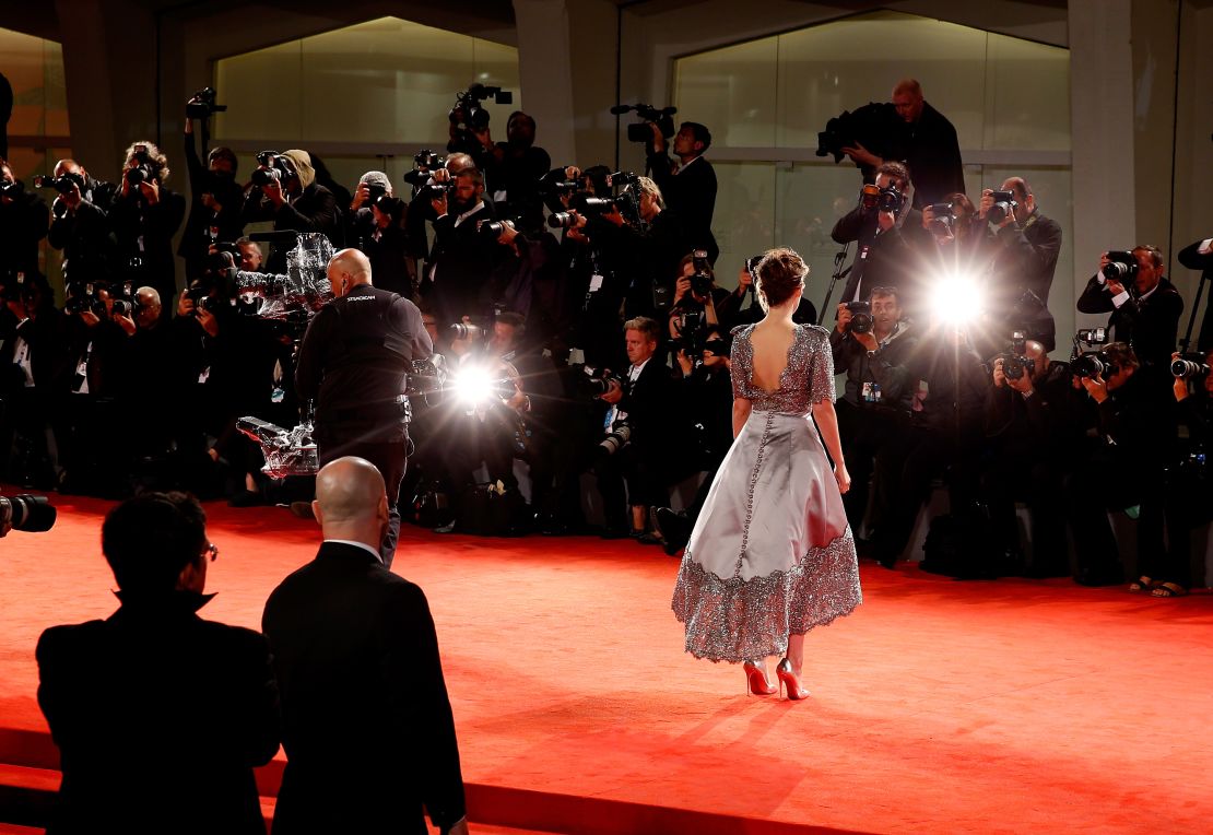 Kristen Stewart attends the 72nd Venice Film Festival in 2015. 
