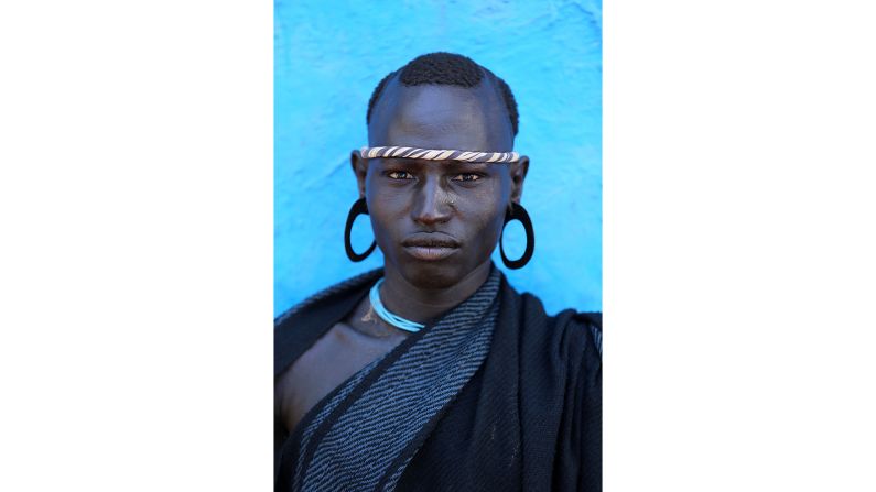 <strong>Bodi tribe man -- Hana Mursi, Ethiopia</strong>: Russian-born photographer <a href="index.php?page=&url=https%3A%2F%2Fwww.facebook.com%2Fxperimenter" target="_blank" target="_blank">Alexander Khimushin</a> has been traveling the world for the last nine years, taking portraits of people he meets along the way.