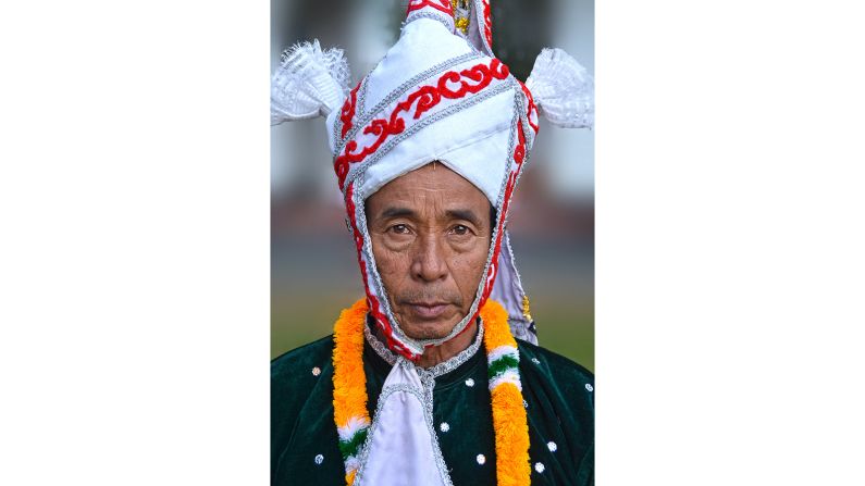 <strong>Meitei man -- Moirang, Manipur state, northeast India:</strong> The photographs form the basis of Khimushin's project "<a href="index.php?page=&url=http%3A%2F%2Fkhimushin.com%2Fthe-world-in-faces%2F" target="_blank" target="_blank">The World in Faces</a>," which documents people and cultures from around the globe.