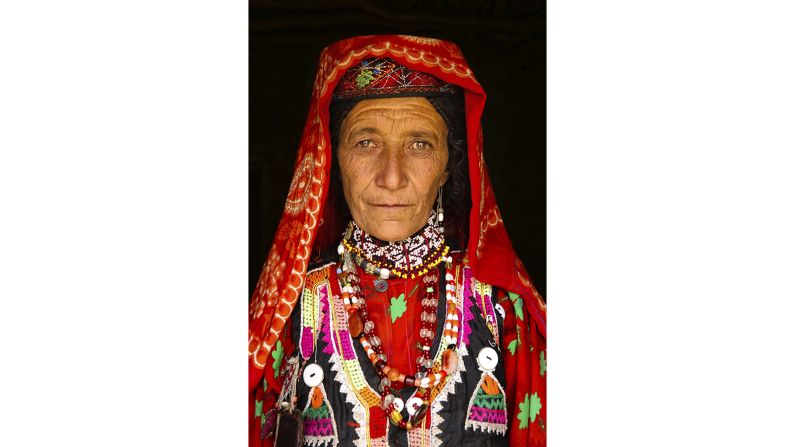 <strong>Wakhi woman -- Sast, Wakhan Corridor, Afghanistan:</strong> Khimushin's work aims to highlight cultures not always featured in the public eye. "Indigenous peoples are proud of their culture, which is often not well known or neglected," Khimushin says. 