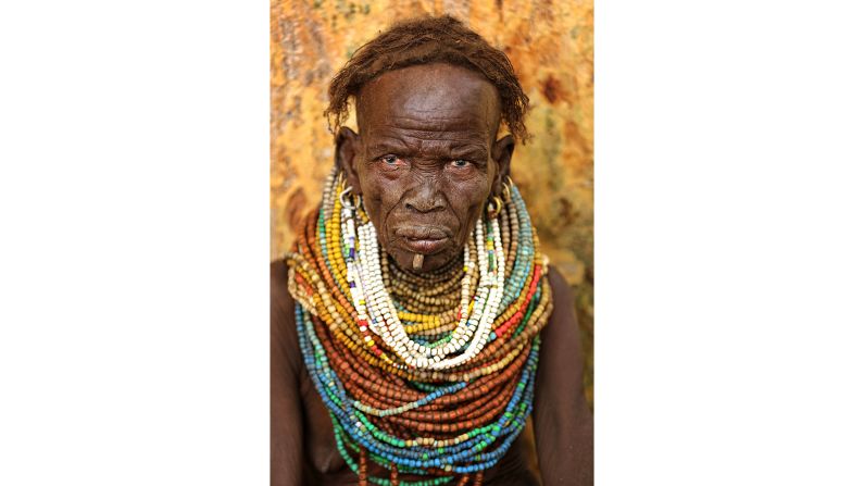 <strong>Nyangatom tribe woman -- Kangaten, Ethiopia:</strong> Khimushin's project has a strong social message -- he wants his images to promote diversity and equality.
