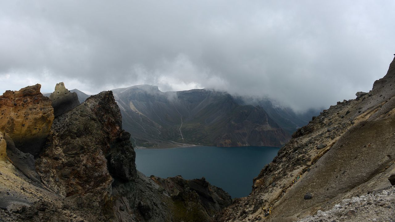 <strong>Heaven Lake, Changbai Mountain, Jilin: </strong>The vodka-clear Heaven Lake is said to resemble a piece of jade surrounded by 16 peaks of the Changbai Mountain National Reserve, near the border with North Korea. With an average depth of 204 meters, it's the deepest lake in China.