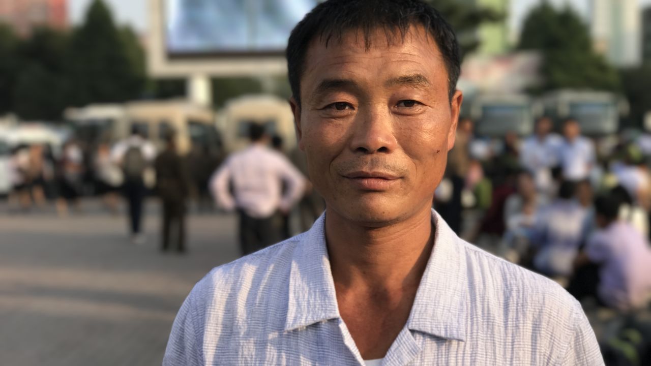 "We are simply acting in self-defense," said Kim Sung Hyon, 46. "We shot one yesterday, we could shoot one today, maybe tomorrow we'll shoot for 10 more missiles. We have to do it to defend our country."