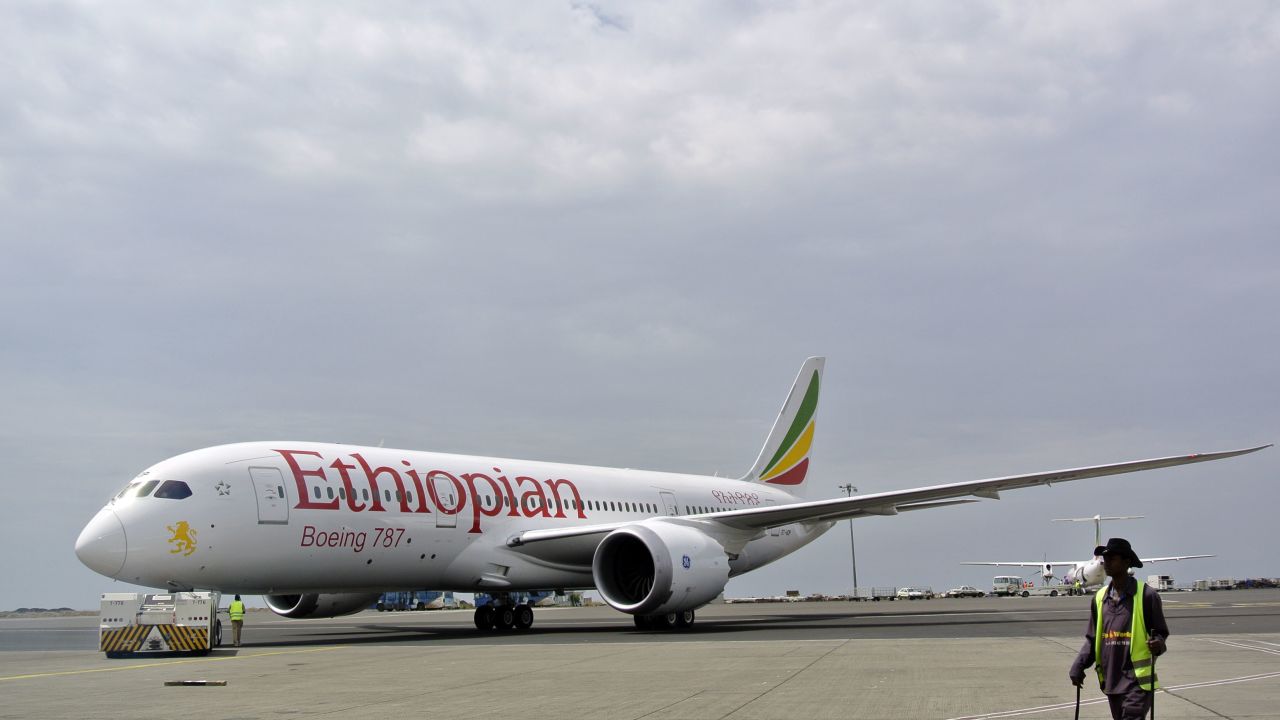 An Ethiopian Airlines Dreamliner jet. The company has enjoyed rapid growth in recent years. 